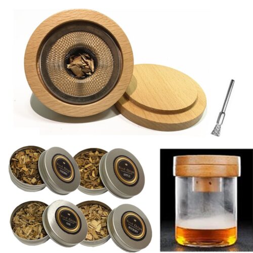 Cocktail Smoke Kit With 4PCS Wood Chips