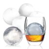 Large Whiskey Round Silicone Ice Mold 4
