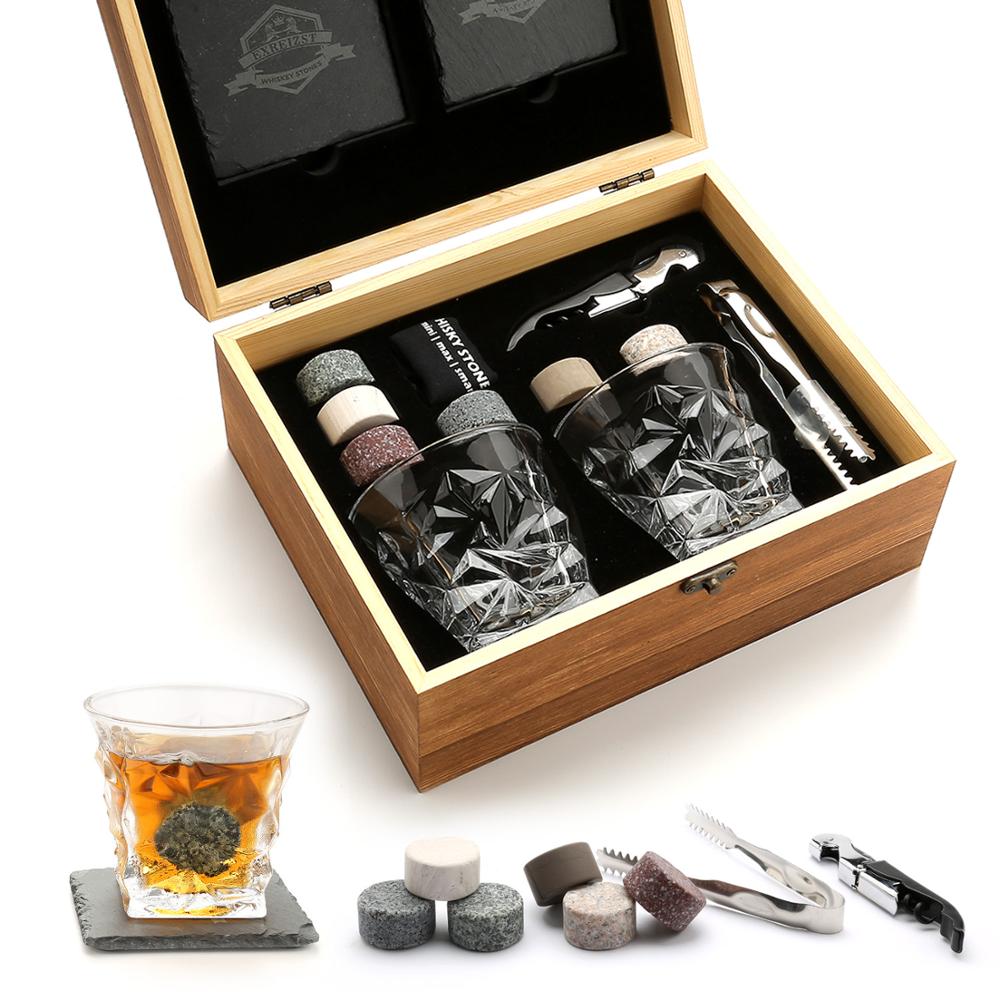 291304055 1 - Whiskey Stones Gift Set Includes 2 Glasses