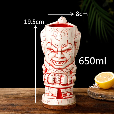Pennywise Ceramic Tiki Mug