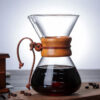 Pour Over Coffee Maker With Wooden Sleeve 8