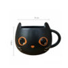 Halloween Black Cat Cup With Witch Hat 5