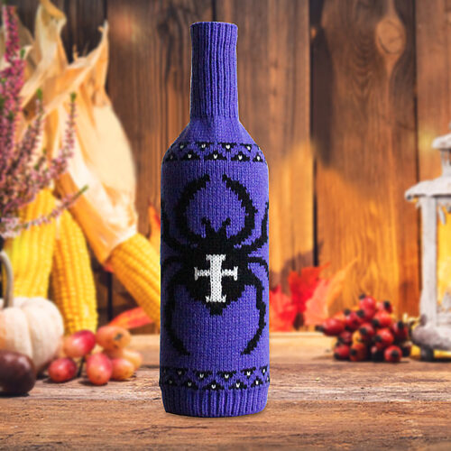 Halloween Wine Bottle Sleeves